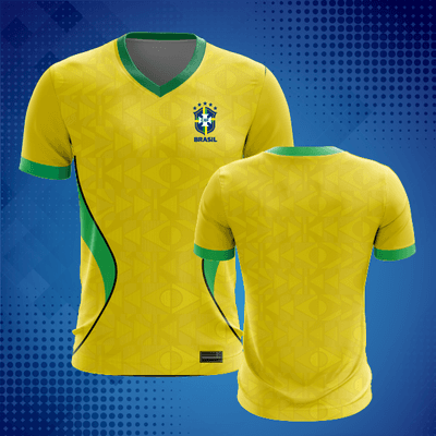 Camisa do Brasil 2026 Personalizada