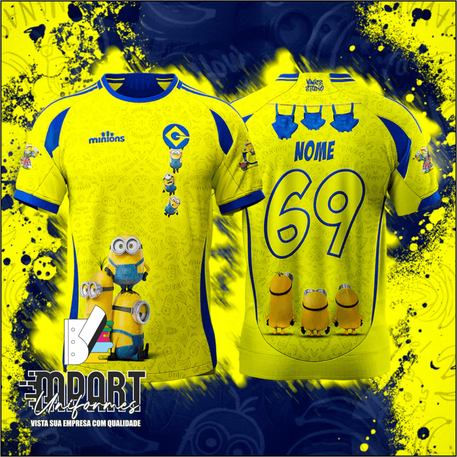 CAMISA INTERCLASSE MINIONS