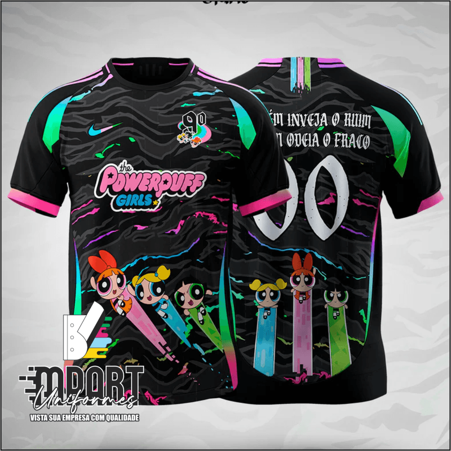 CAMISA INTERCLASSE MENINAS SUPER PODEROSAS
