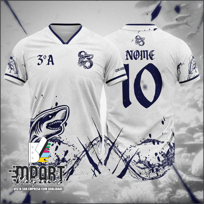 CAMISA INTERCLASSE TUBARÃO BRANCO