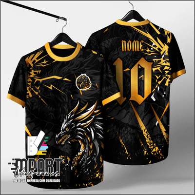 CAMISA INTERCLASSE DRAGÃO DOURADO