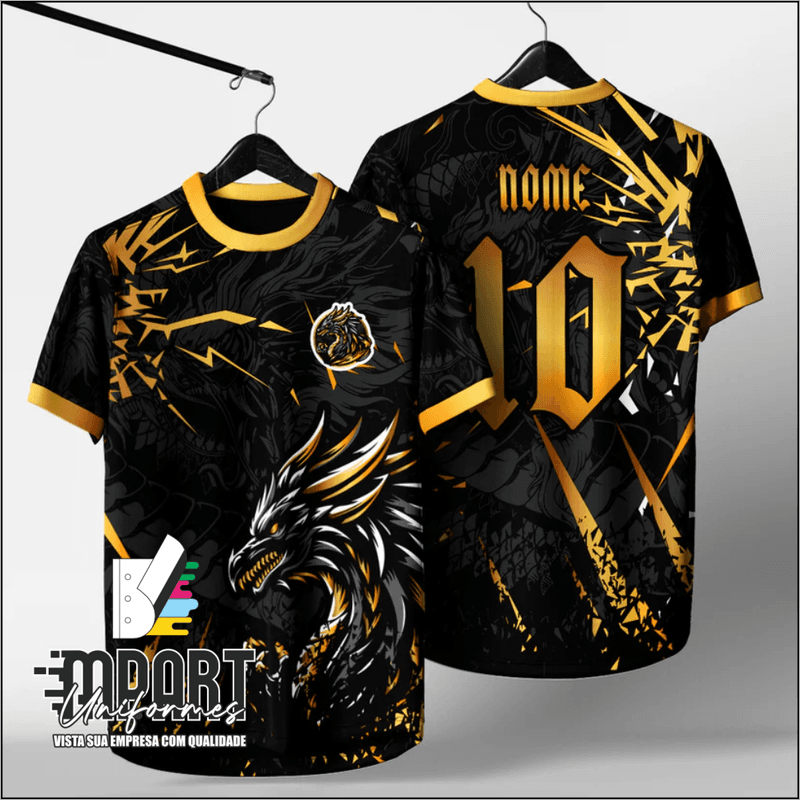 CAMISA INTERCLASSE DRAGÃO DOURADO