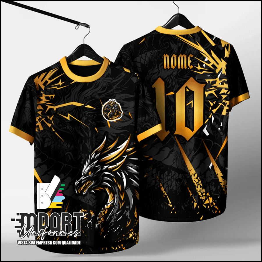 CAMISA INTERCLASSE DRAGÃO DOURADO