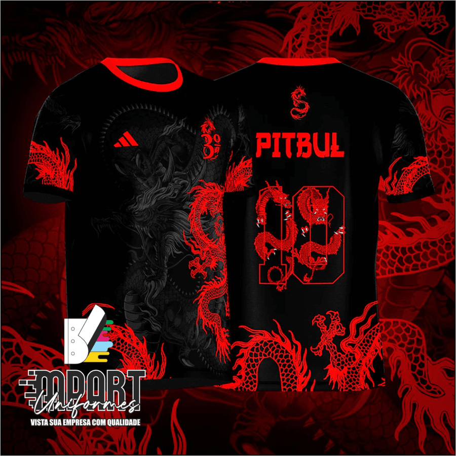 CAMISA INTERCLASSE DRAGON RED