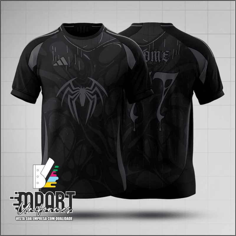 CAMISA INTERCLASSE SPIDER BLACK