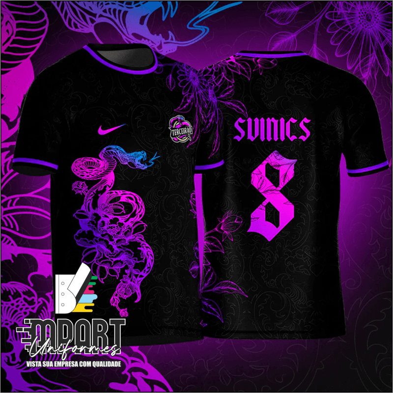CAMISA INTERCLASSE SERPENTE BLACK