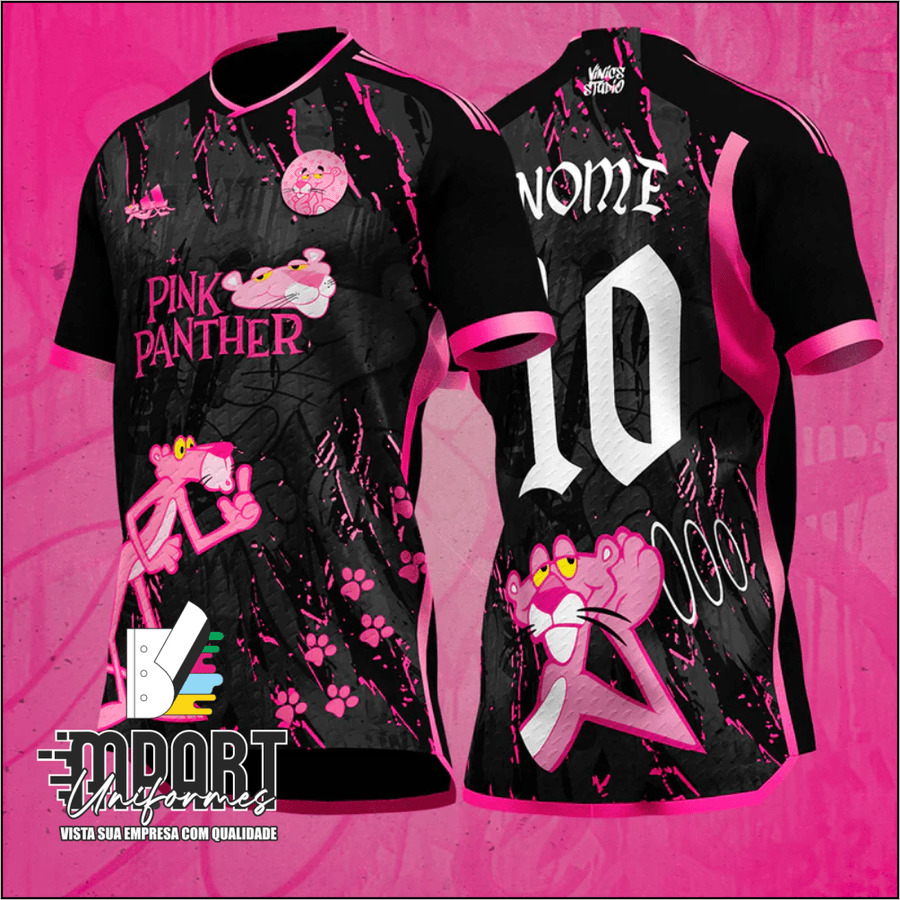 CAMISA INTERCLASSE PANTERA COR DE ROSA 2