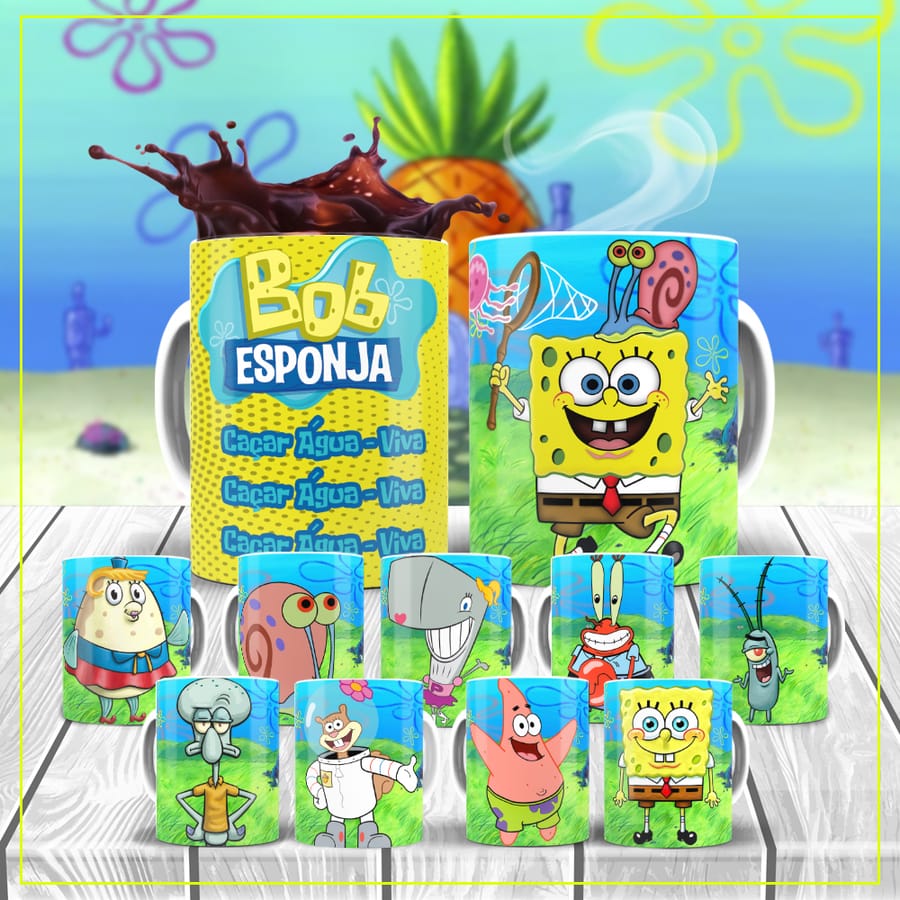 CANECA BOB ESPONJA