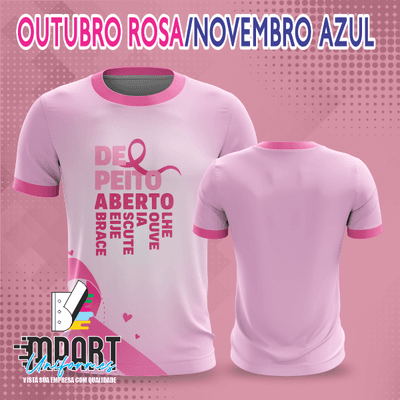 CAMISA OUTUBRO ROSA 12