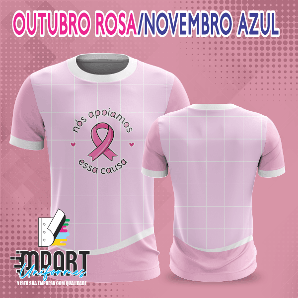 CAMISA OUTUBRO ROSA 16