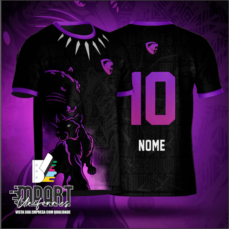 CAMISA INTERCLASSE PANTERA NEGRA