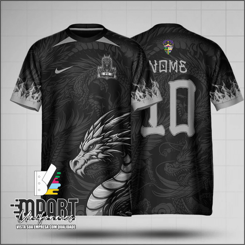 CAMISA INTERCLASSE DRAGÃO NEGRO