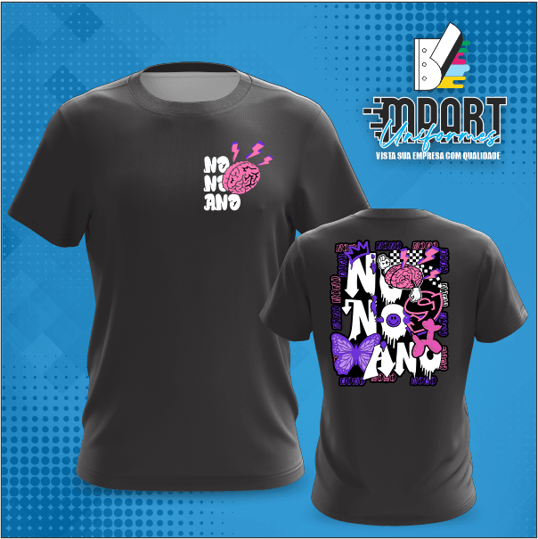 CAMISA NONO ANO FORMANDOS LOOK PURPLE