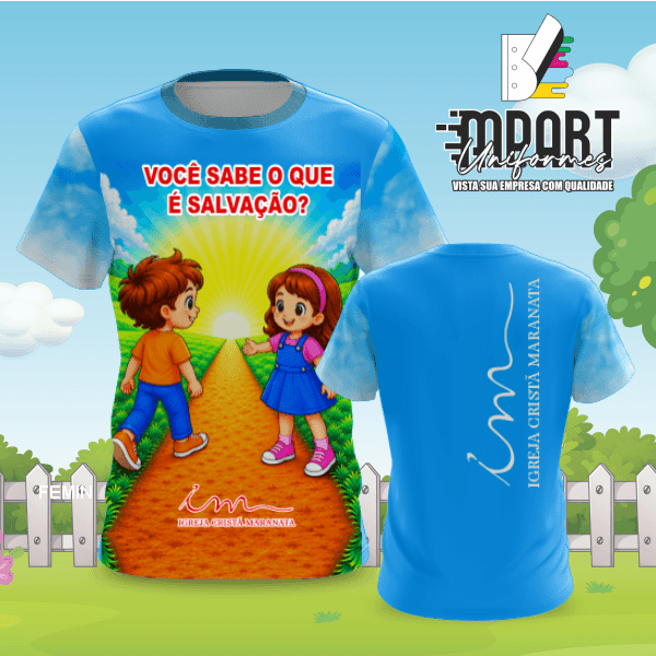 CAMISA MARANATA EVANGELIZAÇÃO OUTUBRO 2026